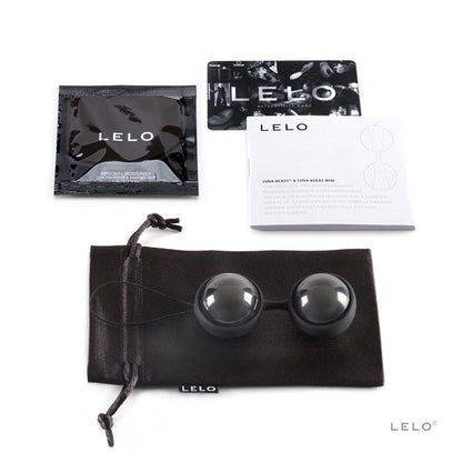 LELO - LUNA BEADS ČERNÉ KEGELOVY KULIČKY