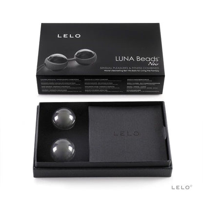 LELO - LUNA BEADS ČERNÉ KEGELOVY KULIČKY