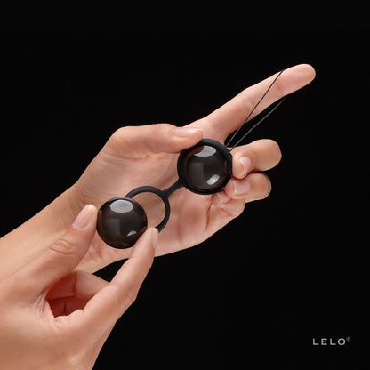 LELO - LUNA BEADS ČERNÉ KEGELOVY KULIČKY