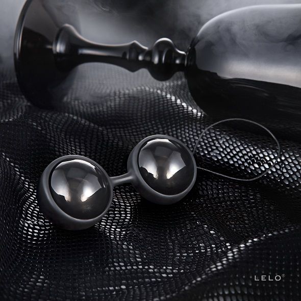 LELO - LUNA BEADS ČERNÉ KEGELOVY KULIČKY