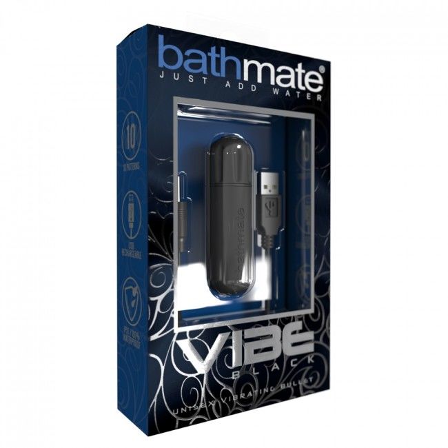 BATHMATE - VIBE BLACK VIBRAČNÍ KULKA