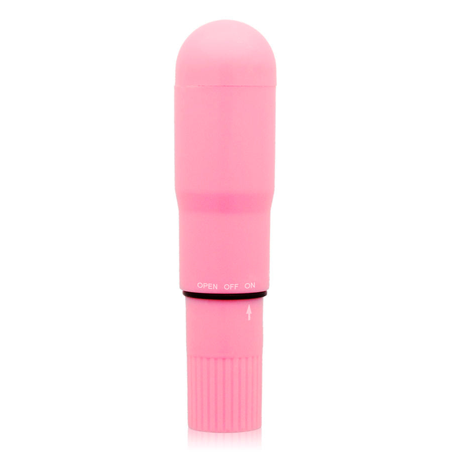 LESKLÝ - KAPESNÍ VIBRÁTOR RŮŽOVÝ