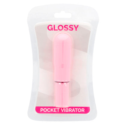 LESKLÝ - KAPESNÍ VIBRÁTOR RŮŽOVÝ