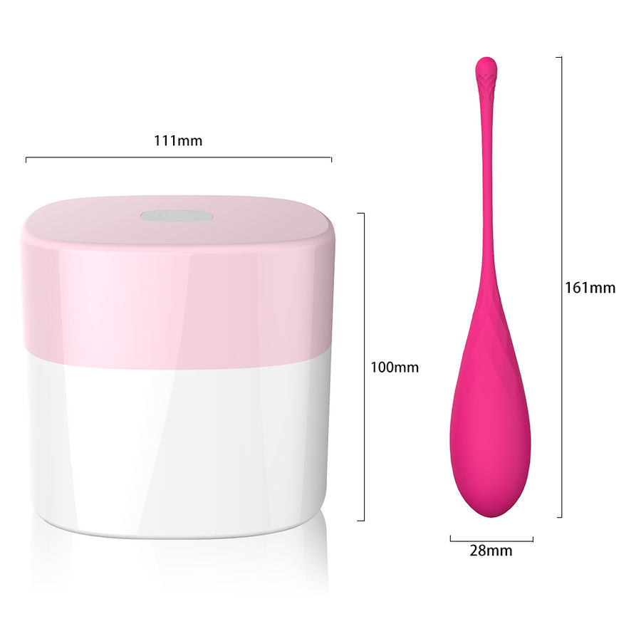 LESLIE - KEGEL FIT SADA NA TRÉNINK PÁNEVNÍCH SVALŮ SE 6 ZÁVAŽÍMI