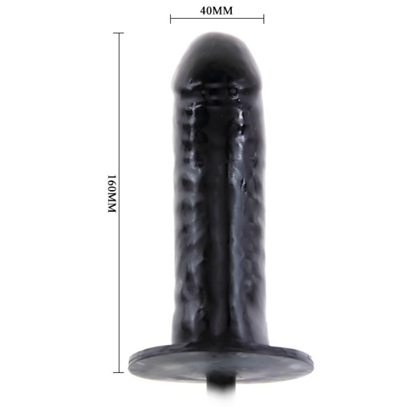 BAILE - NAFUKOVACÍ PENIS S VIBRACEMI BIGGER JOY 16 CM