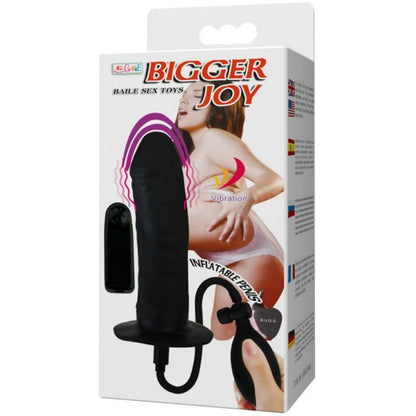 BAILE - NAFUKOVACÍ PENIS S VIBRACEMI BIGGER JOY 16 CM