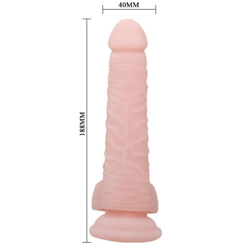 BAILE - SUPER REALISTICKÉ PŘÍRODNÍ DILDO 18,8 CM