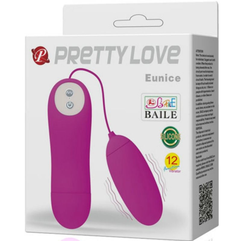 PRETTY LOVE - VIBRAČNÍ VAJÍČKO EUNICE