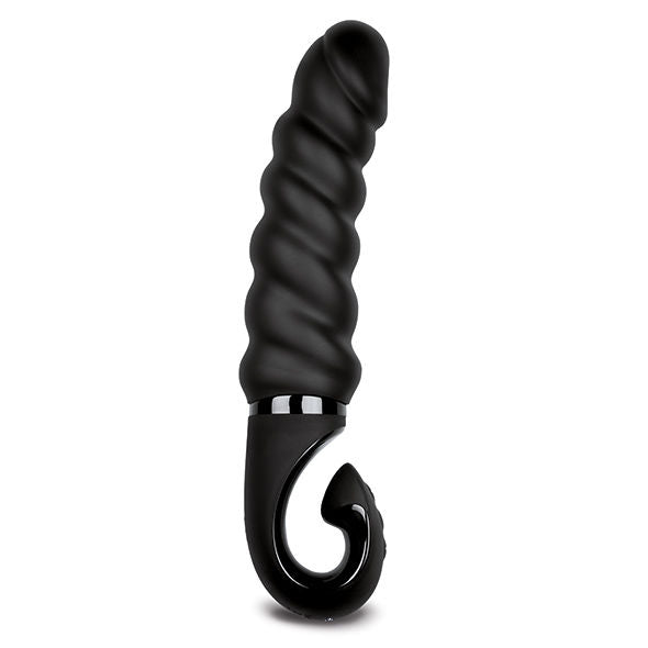 G-VIBE - G-JACK 2 - ČERNÝ VIBRAČNÍ DILDO