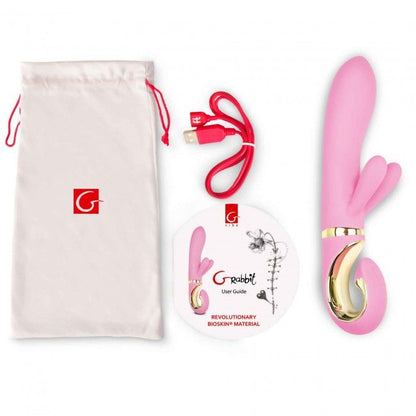 G-VIBE - RŮŽOVÝ VIBRAČNÍ KRÁLÍČEK G-RABBIT