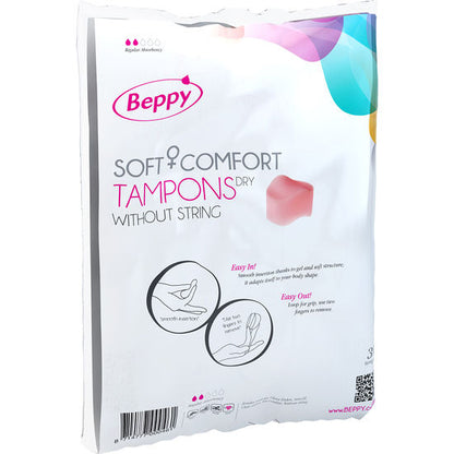 BEPPY - MĚKKÉ A KOMFORTNÍ TAMPONY SUCHÉ 30 KS