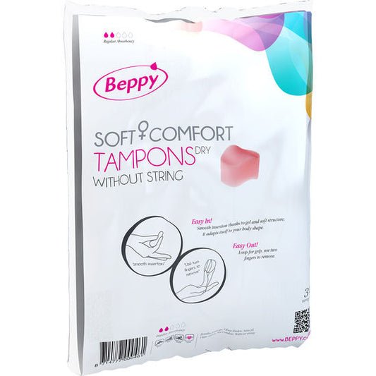 BEPPY - MĚKKÉ A KOMFORTNÍ TAMPONY SUCHÉ 30 KS