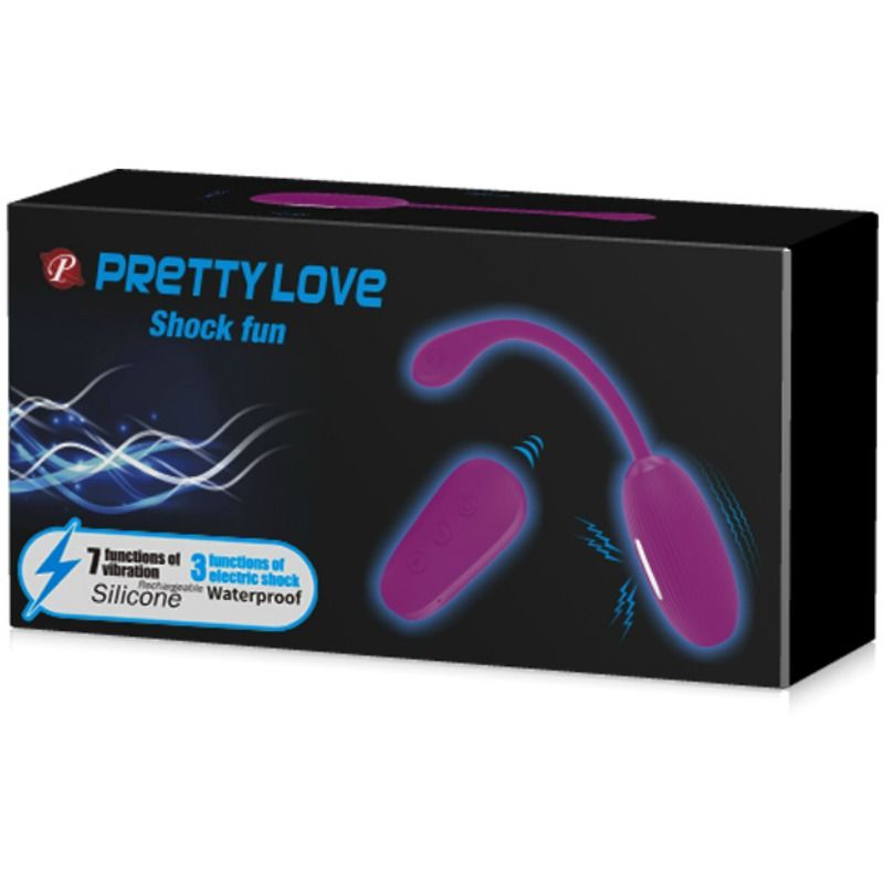PRETTY LOVE - ŠOKY S VIBRAČNÍM VAJÍČKEM A ELEKTROŠOKY