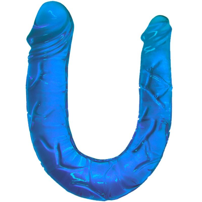 BAILE - DVOJITÝ DONG DVOJITÝ DILDO MODRÝ