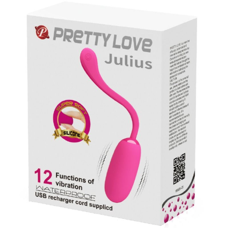 PRETTY LOVE - CHYTRÉ VIBRAČNÍ VAJÍČKO JULIUS