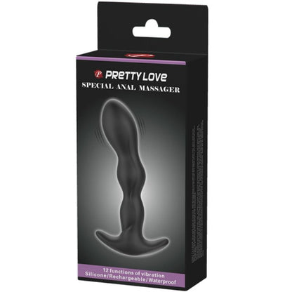 PRETTY LOVE - ANÁLNÍ MASÁŽNÍ PŘÍSTROJ 12 VIBRACÍCH REŽIMŮ