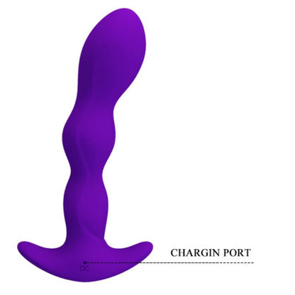 PRETTY LOVE - ANÁLNÍ MASÁŽNÍ PŘÍSTROJ 12 VIBRACÍCH REŽIMŮ LILAC