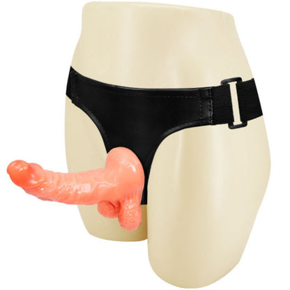 BAILE - POSTROJ S REALISTICKÝM PENISEM A ULTRA VÁŠNIVÝMI NASTAVITELNÝMI KALHOTKAMI 15,5 CM