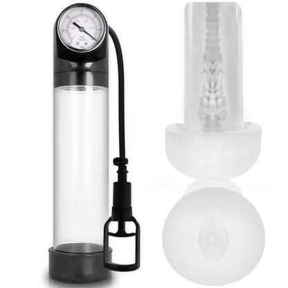 PUMP ADDICTED - RX9 TRANSPARENTNÍ S MASTURBÁTOREM