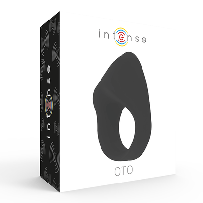 INTENSE - OTO ČERNÝ DOBÍJECÍ VIBRAČNÍ KROUŽEK