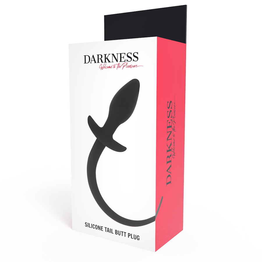 DARKNESS - ANÁLNÍ KOlík 28 CM ČERNÝ SILIKON