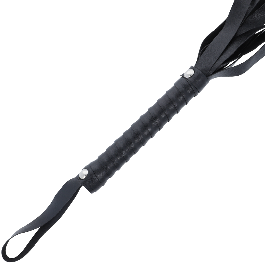DARKNESS - ČERNÝ BONDAGE WHIP 51 CM