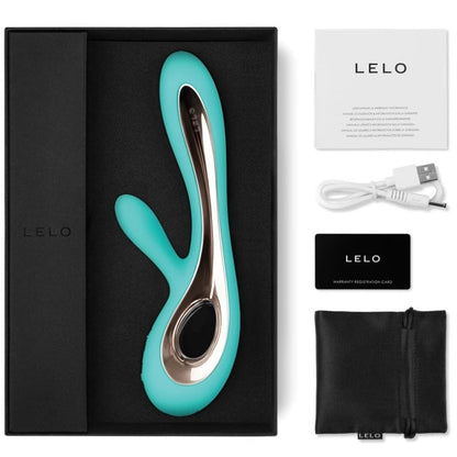 LELO - Vibrátor Soraya 2 Rabbit Aqua Green