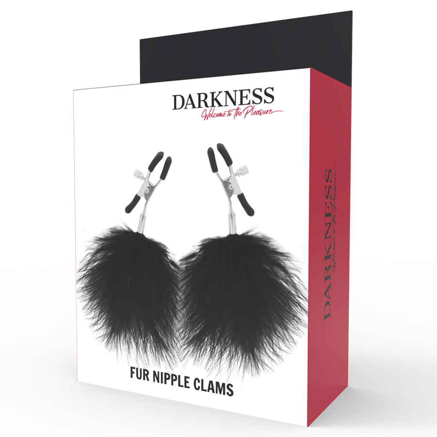 DARKNESS - Svorky na bradavky s bambulkami 2