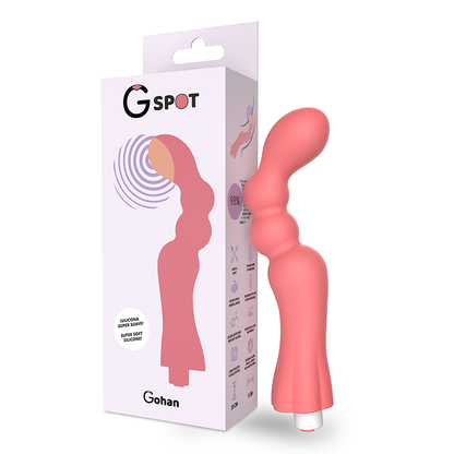 G-SPOT - VIBRAČNÍ KOLÁČ GOHAH SVĚTLE ČERVENÝ