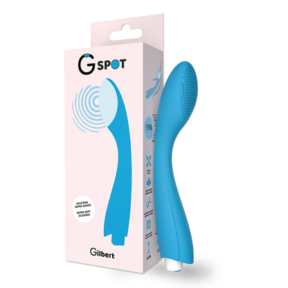 G-SPOT - GYLBERT TYRKÝZOVĚ MODRÝ VIBRAČNÍK G-BODU