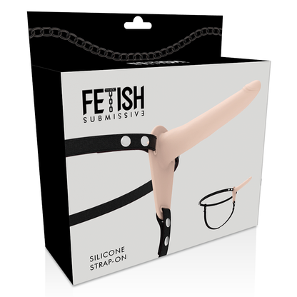 FETIŠ SUBMISSIVNÍ POSTROJ - SILIKONOVÝ 15 CM