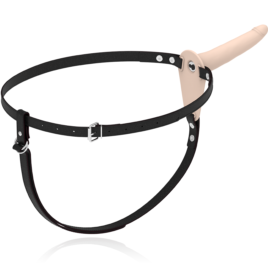 FETIŠ SUBMISSIVNÍ POSTROJ - SILIKONOVÝ VIBRÁTOR FLESH 15 CM