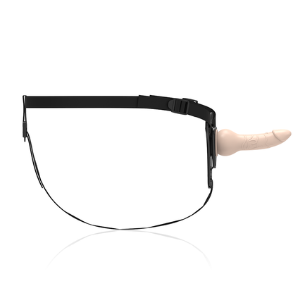FETIŠ SUBMISSIVNÍ POSTROJ - REALISTICKÝ SILIKONOVÝ MATERIÁL 16 CM
