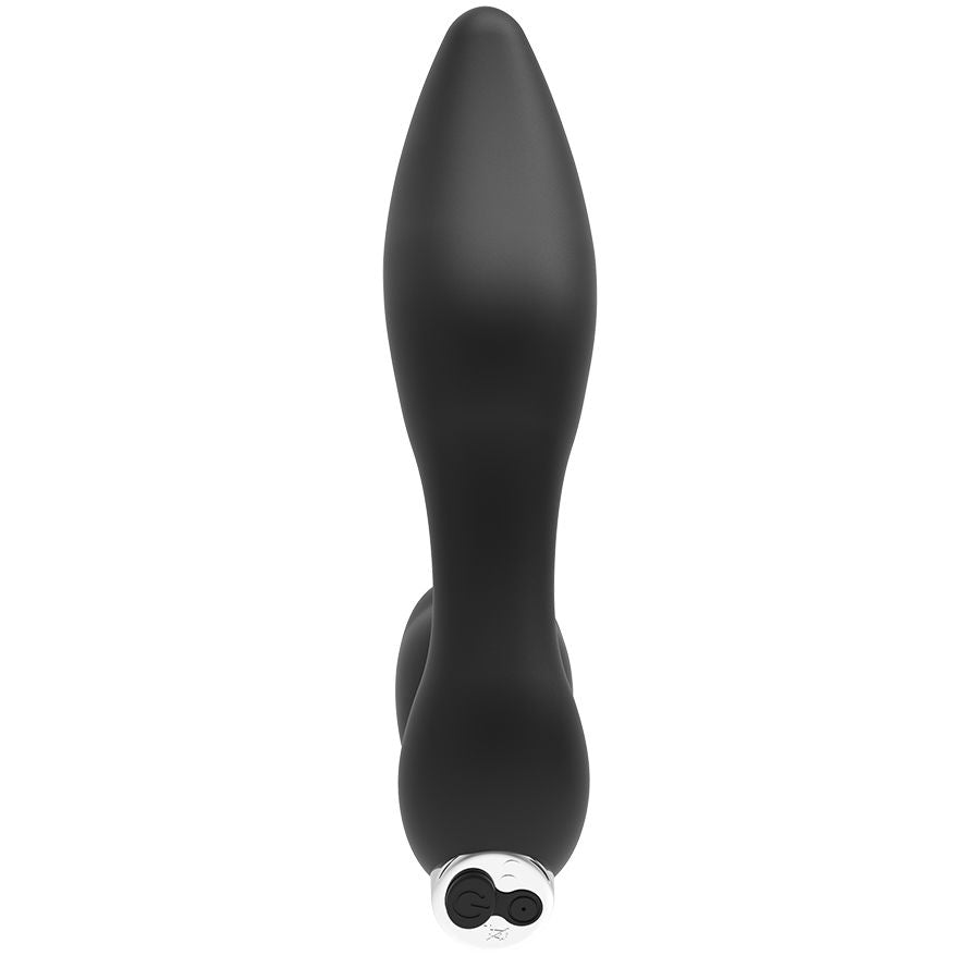 ADDICTED TOYS - DOBÍJECÍ PROSTATICKÝ VIBRATOR MODEL 6 - ČERNÁ