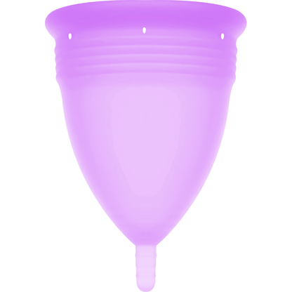 STERCUP - FDA SILIKONOVÝ MENSTRUAČNÍ KAŠÍREK FIALOVÝ - VELIKOST S