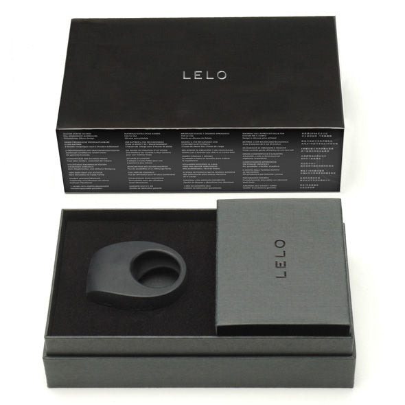 LELO - TOR II ČERNÝ VIBRAČNÍ KROUŽEK