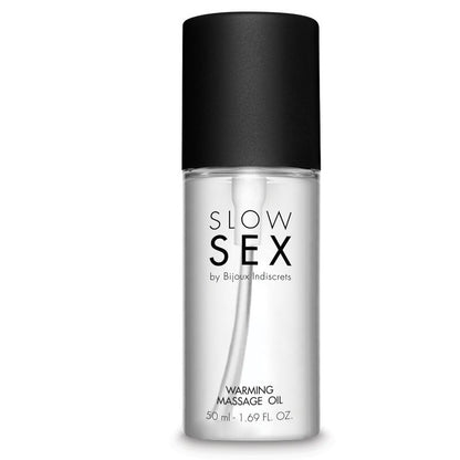 BIJOUX - MASÁŽNÍ OLEJ PRO POMALÝ SEX S TEPLÝM EFEKTEM 50 ML