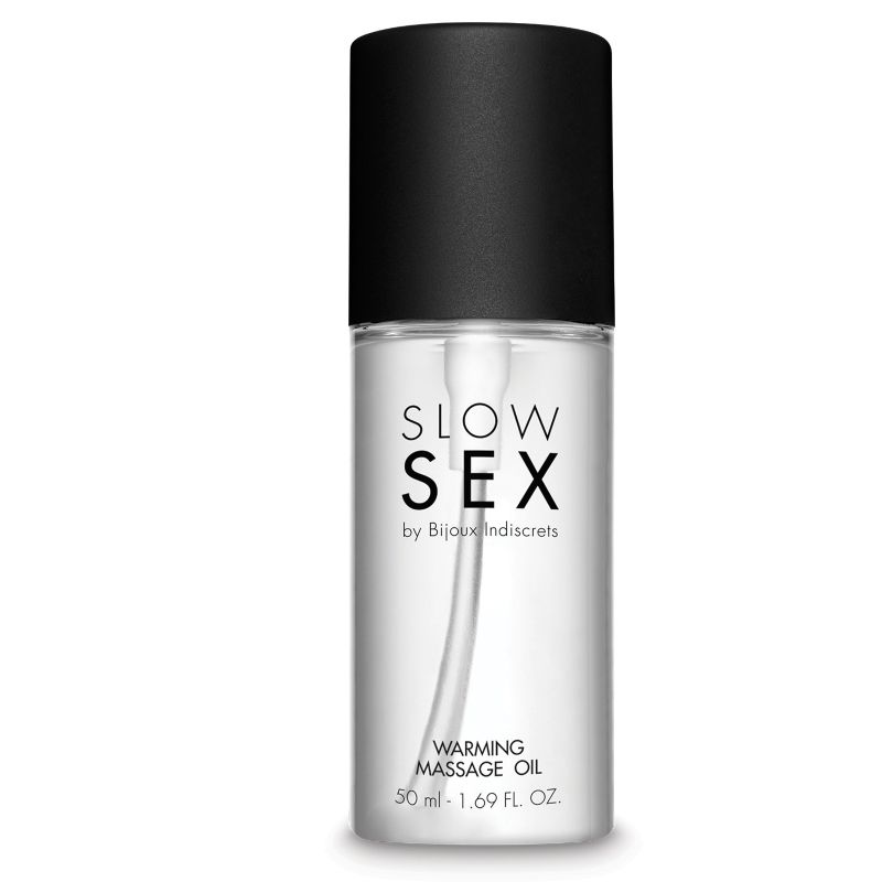BIJOUX - MASÁŽNÍ OLEJ PRO POMALÝ SEX S TEPLÝM EFEKTEM 50 ML