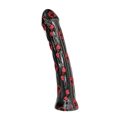 ČERNÝ - ZÁSUVNÉ DILDO 31 CM
