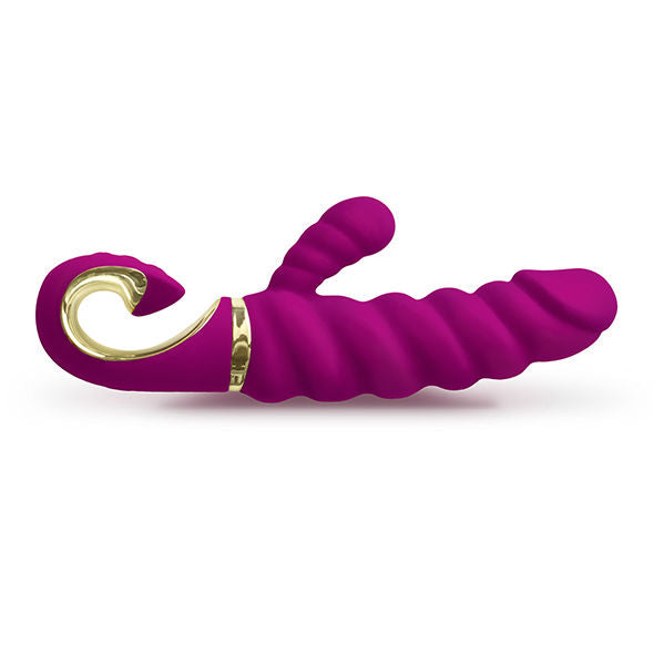 G-VIBE - ZÁBAVNÉ HRAČKY KRÁLÍK VIBRÁTOR GCANDY SLADKÁ MALINA