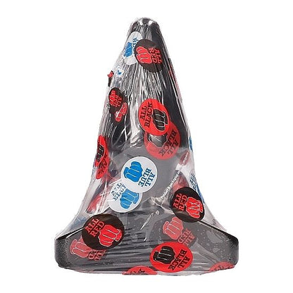 ANÁLNÍ KOLEČKA 16 CM - CELÁ ČERNÁ