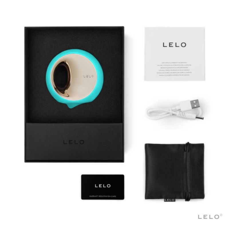 LELO - ORA 3 AQUA GREEN ORÁLNÍ SEX STIMULÁTOR