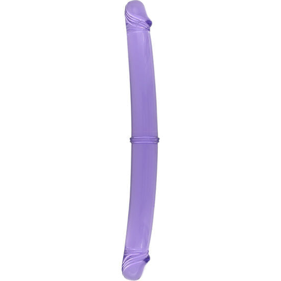 SEVEN CREATIONS - DVOJITÝ PENIS 30 CM FIALOVÝ
