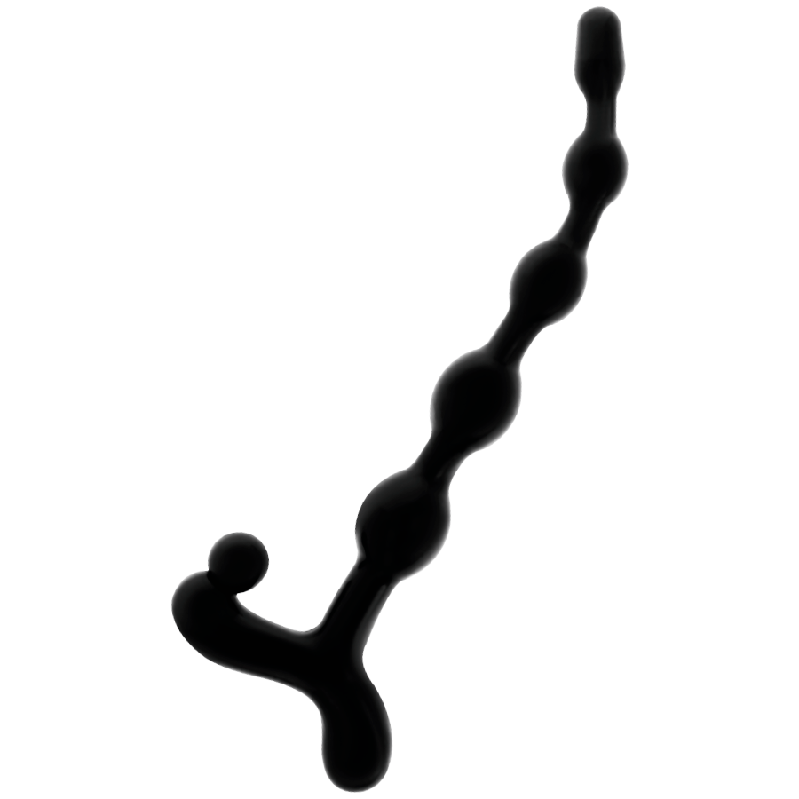 ADDICTED TOYS - ANÁLNÍ KOULE 22 CM ČERNÉ