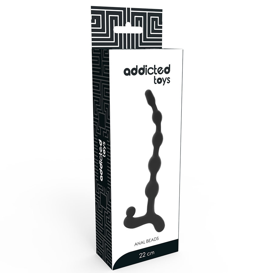 ADDICTED TOYS - ANÁLNÍ KOULE 22 CM ČERNÉ