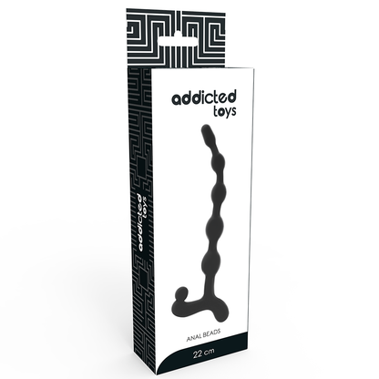 ADDICTED TOYS - ANÁLNÍ KOULE 22 CM ČERNÉ