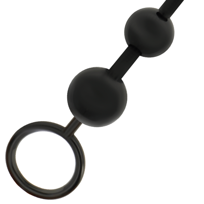 ADDICTED TOYS - ANÁLNÍ KORÁLKY 29 CM ČERNÉ