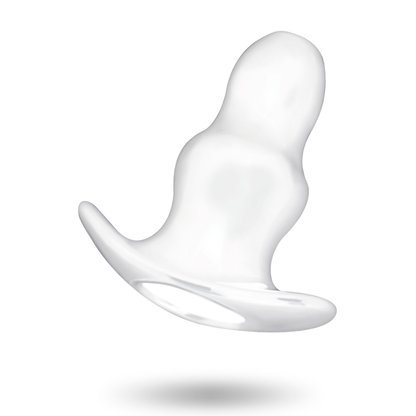 ADDICTED TOYS - STŘEDNÍ ANÁLNÍ DILATÁTOR 11 CM - PRŮHLEDNÝ