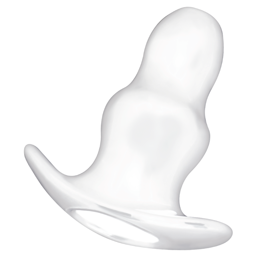 ADDICTED TOYS - VELKÝ ANÁLNÍ DILÁTOR 13 CM - PRŮHLEDNÝ