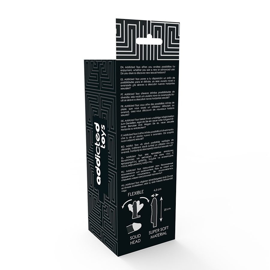 ADDICTED TOYS - PRODLOUŽENÍ PORCE ČERNÝ